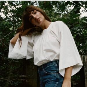 Doen Capo Top Small in Ivory color NWOT